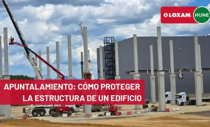 Apuntalamiento cómo proteger la estructura de un edificio