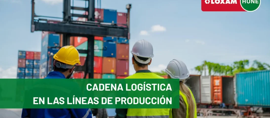 Cadena logística en las líneas de producción