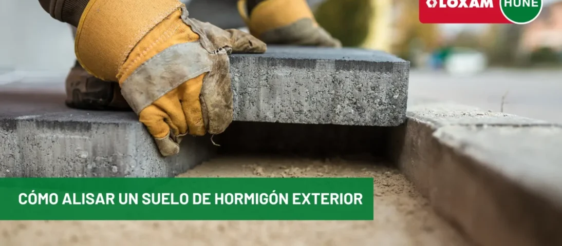 Cómo alisar un suelo de hormigón exterior