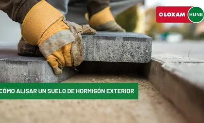 Cómo alisar un suelo de hormigón exterior