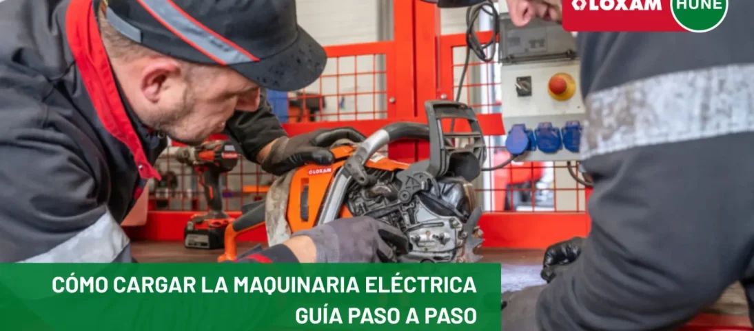Cómo cargar correctamente la maquinaria eléctrica: guía paso a paso