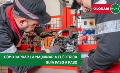 Cómo cargar correctamente la maquinaria eléctrica: guía paso a paso