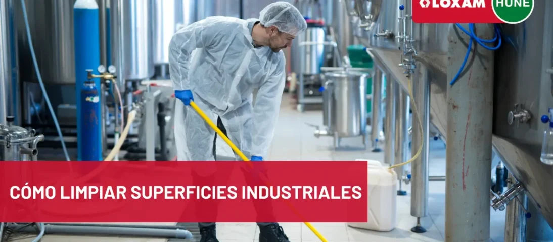 Como limpiar superficies industriales