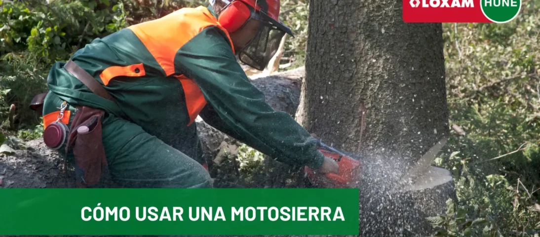 Cómo usar una motosierra