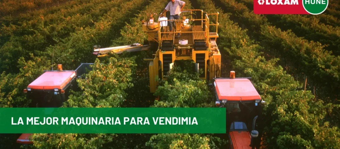La mejor maquinaria para vendimia
