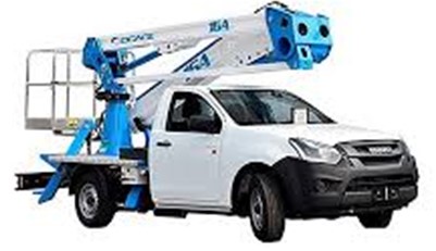 Plataformas elevadoras sobre pickup