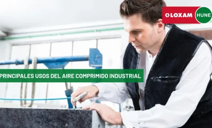 Principales usos del Aire comprimido industrial