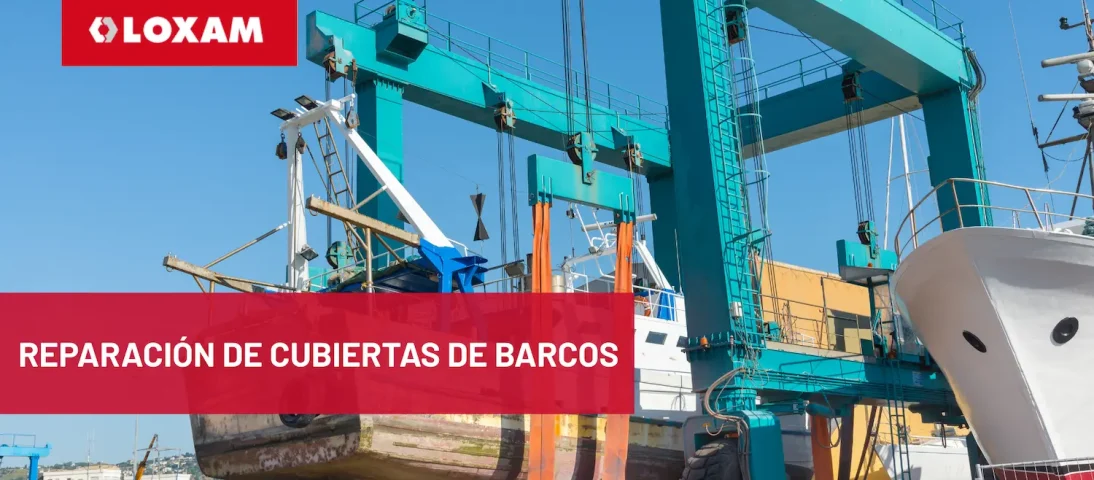 Reparación de cubiertas de barcos