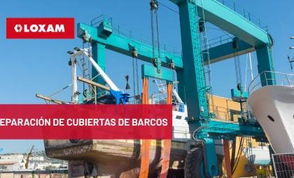 Reparación de cubiertas de barcos
