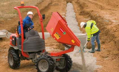 dumpers consejos manejarlos alquiler maquinaria loxamhune