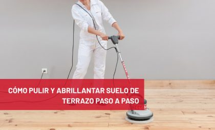ulir y abrillantar suelo de terrazo