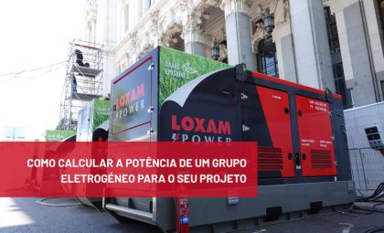 como calcular a potência de um grupo eletrogéneo