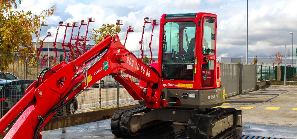 maquinaria de excavacion loxamhune construccion