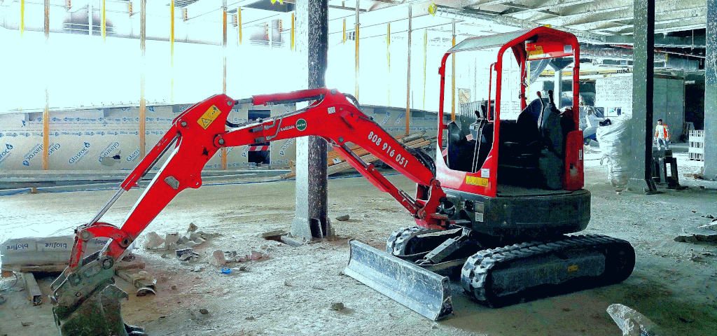 miniexcavadoras maquina todoterreno