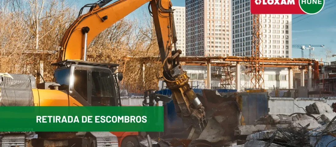 retirada de escombros